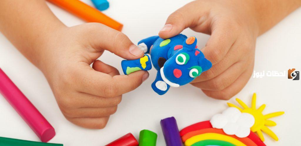 طريقة صنع معجون الاطفال في المنزل