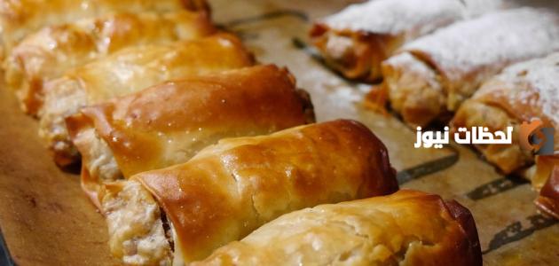 طريقة عمل جلاش حلو ملفوف أصابع