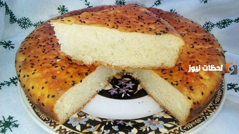 كيفية تحضير خبز الدار بالفرينة أخف من القطن وهش ولذيذ
