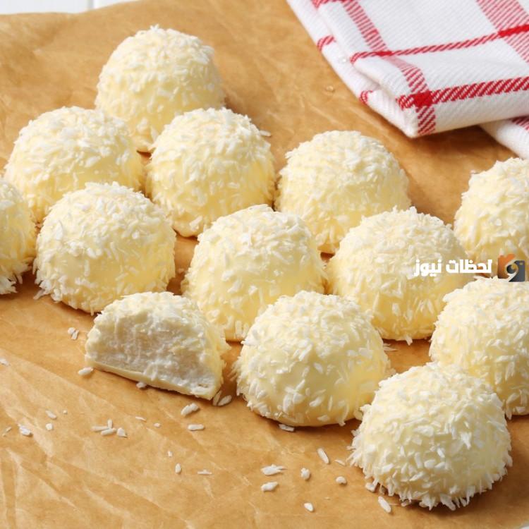 طريقة عمل شكلمة جوز الهند