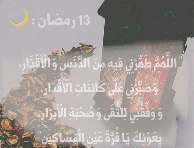 دعاء اليوم الثالث عشر من رمضان 2024 اللَّهمَّ إنِّي أعوذُ بِكَ منَ الأربعِ