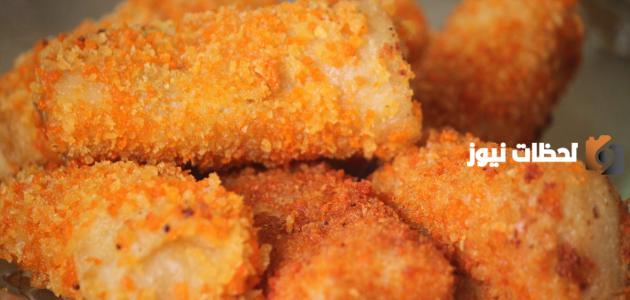 طريقة عمل أصابع الجبن