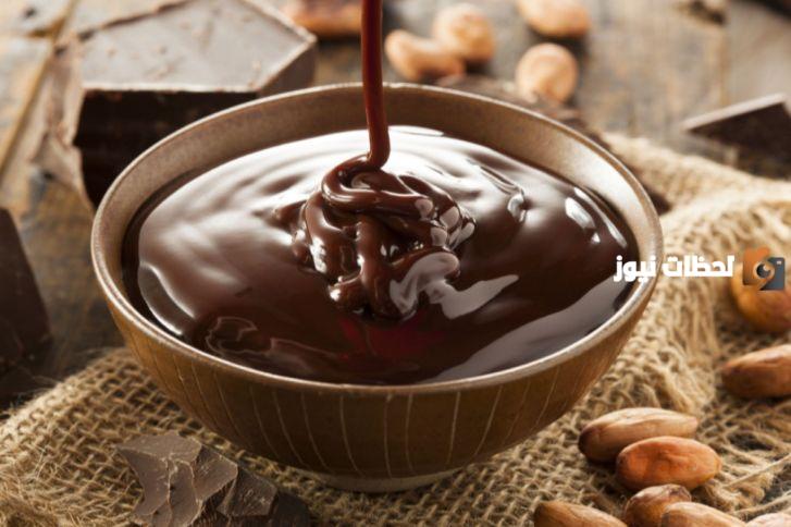طريقة عمل صوص شوكولاتة بدون شوكولاتة في 15 ثانية!! مكونات سهلة وبسيطة