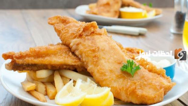 طريقة عمل فيليه السمك المجمد المقلي