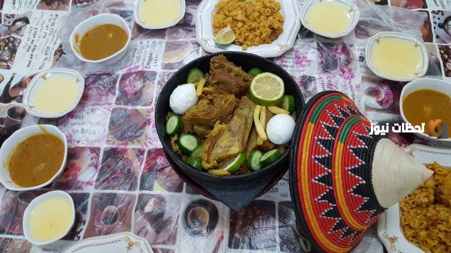 طريقة عمل مدهن الرقش النجراني بمرق اللحم