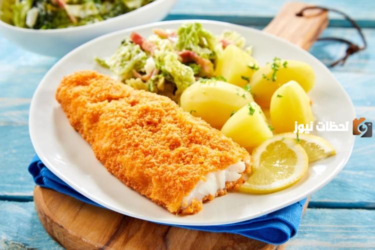 لذيذ ومقرمش | طريقة عمل سمك فيليه مقلي بالبقسماط بمكونات وإضافات سرية بتخلي الطعم أحلى