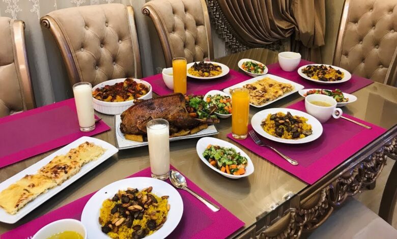 هذه صور اكلات سفرة رمضان