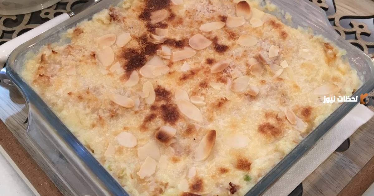 طريقة عمل أم علي بالخبز