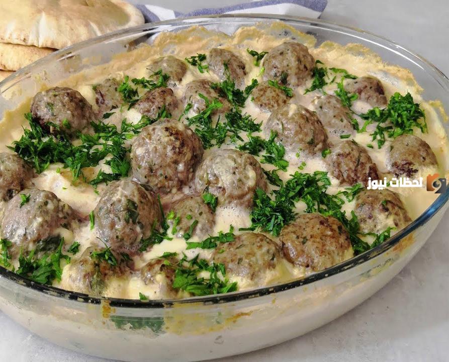 طريقة عمل كفتة اللحمة بالطحينة