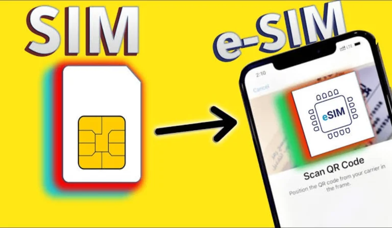 الفرق بين الشريحة التقليدية وشريحة esim