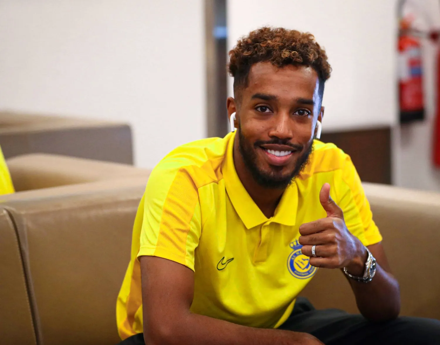 لاعب النصر السعودي