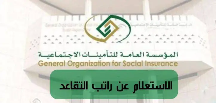 طريقة وخطوات استعلام راتب التقاعد شهر يناير 2025 منصة المؤسسة العامة للتقاعد
