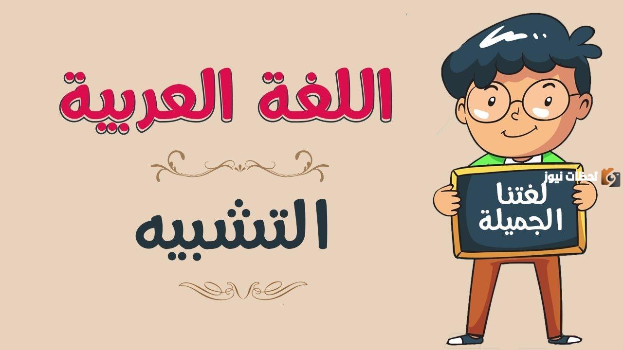 أمثلة على التشبيه في البلاغة