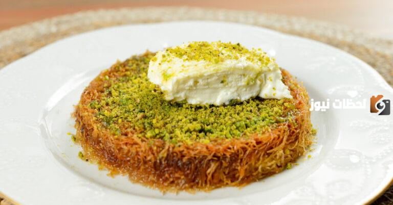 طريقة عمل صينية كنافة بالقشطة