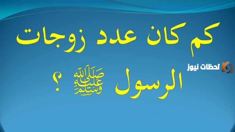 كم عدد زوجات الرسول صحيح البخاري؟