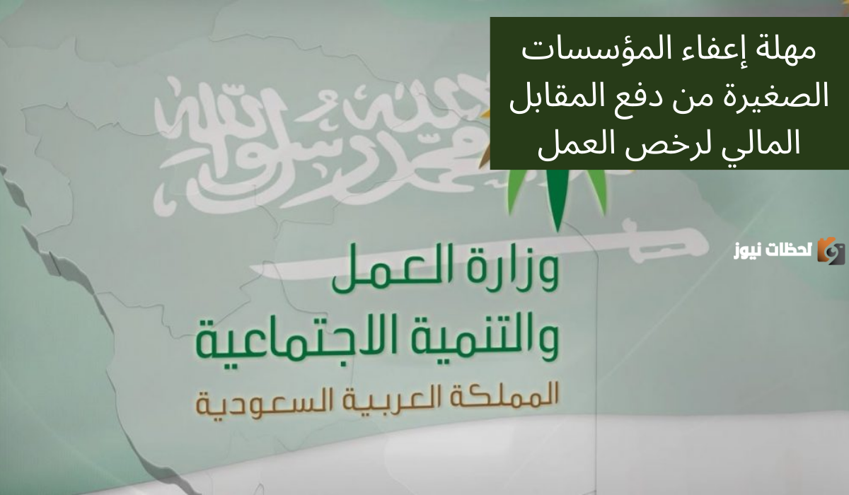 بشرى ساره.. الموارد البشرية السعودية تعلن عن إعفاء هذه المؤسسات من دفع المقابل المالي لرخص العمل
