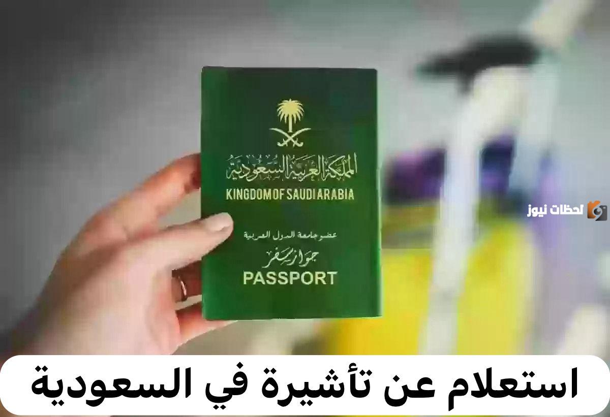 كيفية الاستعلام عن تأشيرة صادرة من وزارة العمل السعودية ورابط الاستعلام