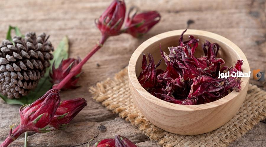 ما هي فوائد شاي الكركديه البارد والساخن للبشرة والشعر
