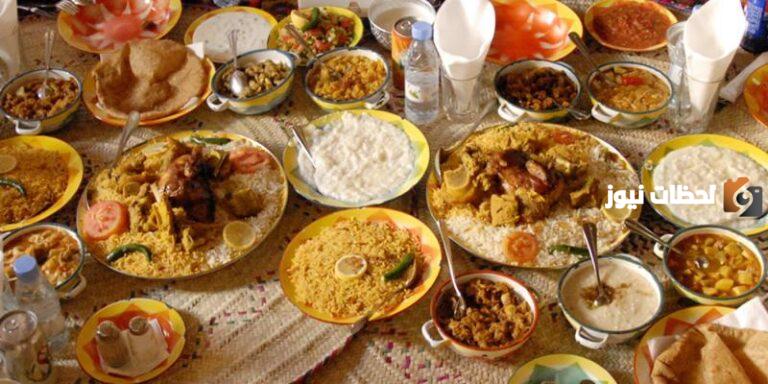 الأكلات الشعبية في رمضان السعودية