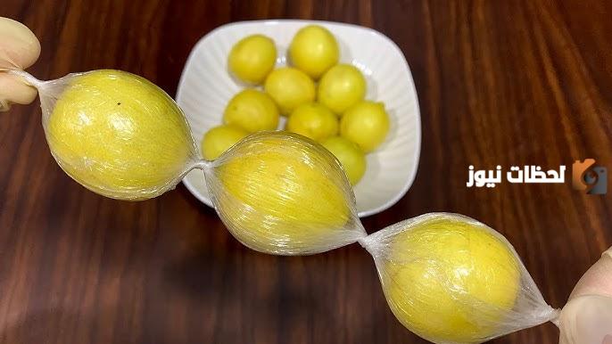 طريقة تخزين الليمون بكميات كبيرة في رمضان