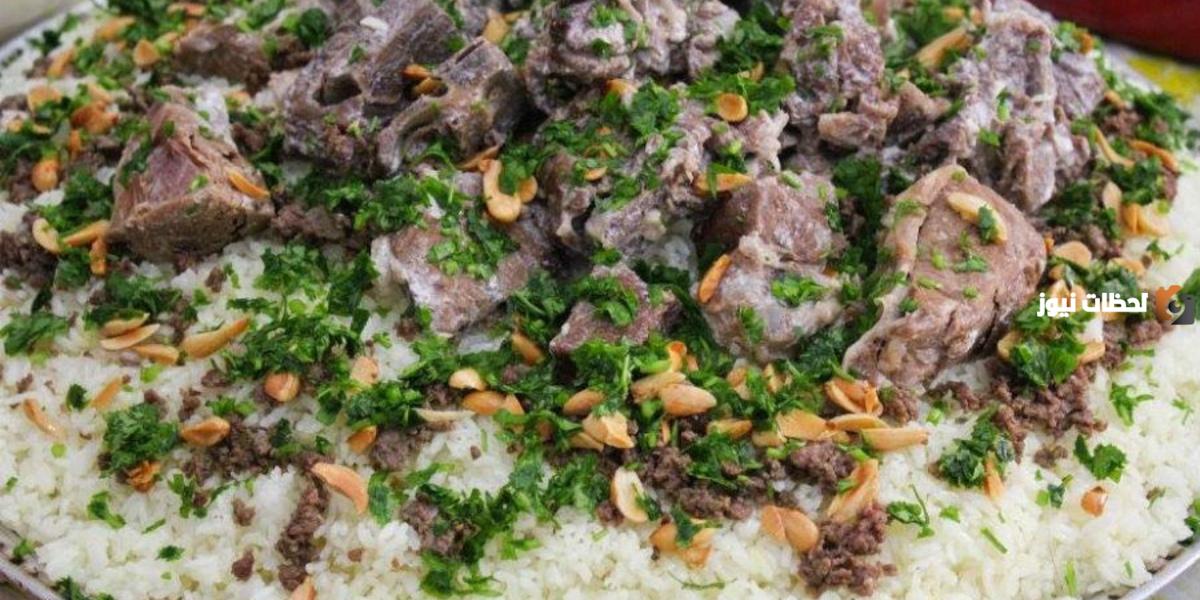 طريقة عمل المنسف الحلبي السوري