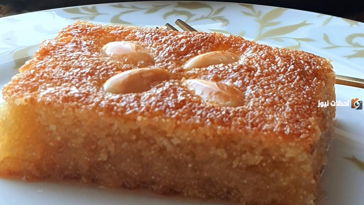 طريقة عمل الهريسة بالسميد