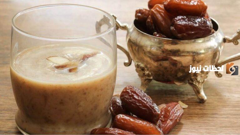 طريقة عمل كوكتيل التمر باللبن.. مفيد جدا في رمضان