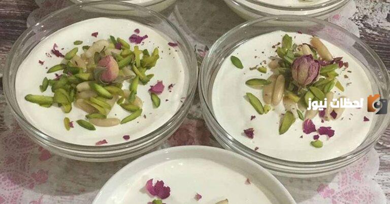 طريقة مهلبية الأرز على أصولها سهلة وشهية