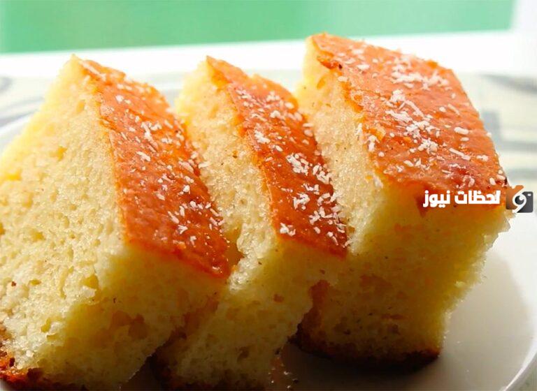 كيكة زبادي سهلة وسريعة