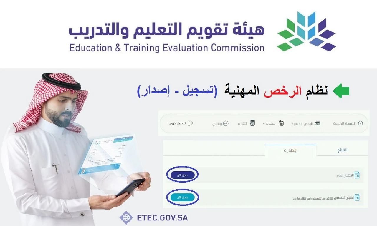 الرخصة المهنية للمعلمين