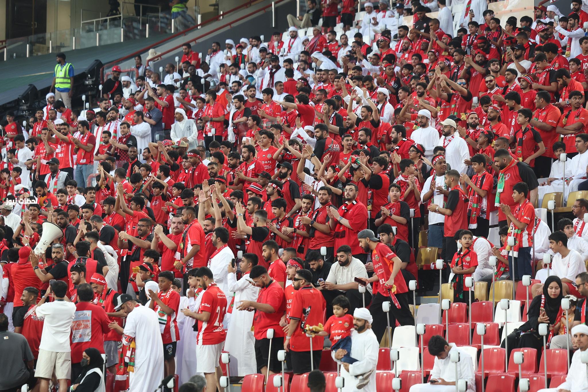 في ليلة “الكأس”.. حب الإمارات يجمع الجماهير في المدرجات