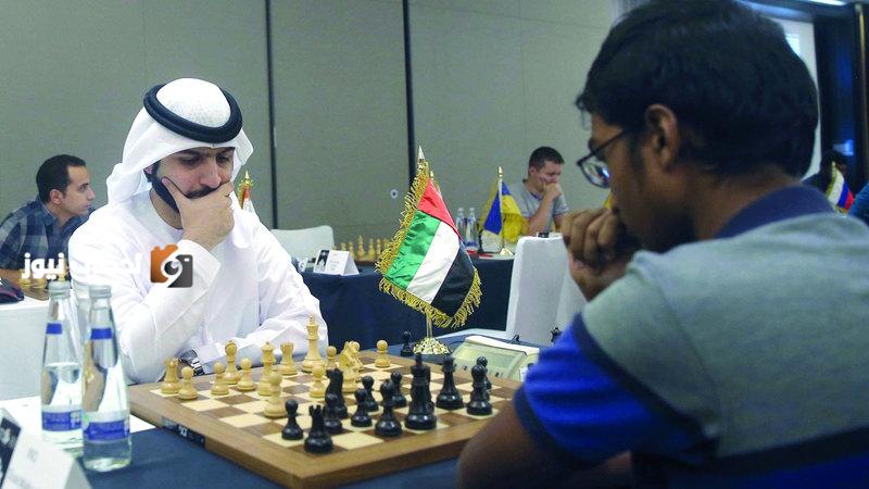 سالم عبدالرحمن يشارك في بطولة الشارقة للأساتذة في لعبة الشطرنج