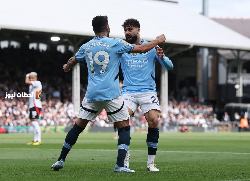 مانشستر سيتي يتفوق على فولهام ويتأهل لدوري أبطال أوروبا
