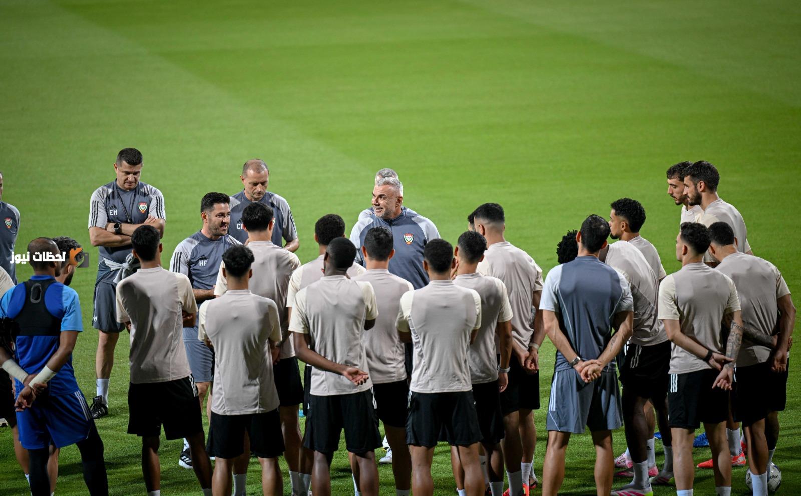 منتخب الإمارات يجري أول تدريب مع المدرب كوزمين