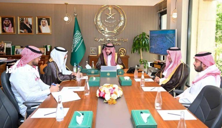 أمين الطائف يلتقي الأمير سعود بن نهار ويبحثان الخطط التشغيلية لموسم الحج