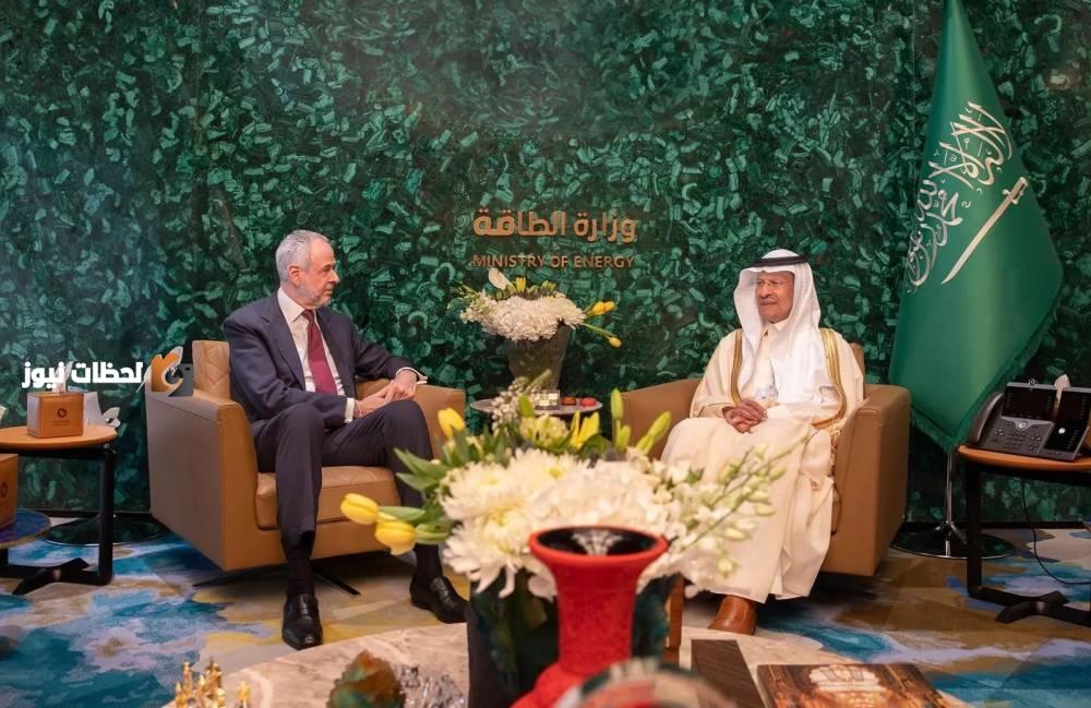 اجتماع وزير الطاقة مع الرئيس المعيَّن لمؤتمر الأطراف COP30