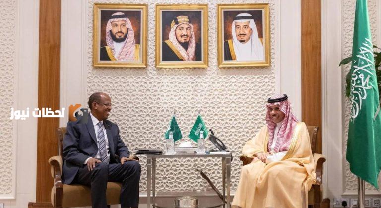 استقبال وزير الخارجية لرئيس مفوضية الاتحاد الأفريقي