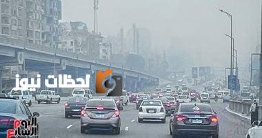 الحالة المرورية: ازدحامات متوسطة على محاور القاهرة والجيزة
