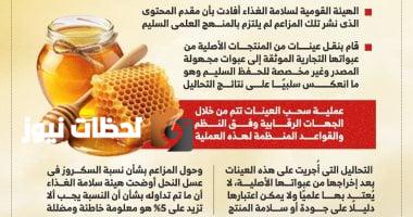 الحكومة توضح حقيقة العسل المغشوش في الأسواق عبر "إنفوجراف"