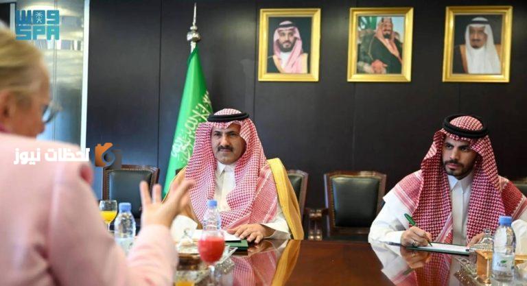 السفير آل جابر يستعرض مستجدات الأوضاع في اليمن مع مسؤولين أوروبيين