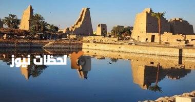 بحيرة مقدسة بمعابد الكرنك تحتفظ بمياهها منذ 3 آلاف عام.. ما السر وراء ذلك؟ (صور)