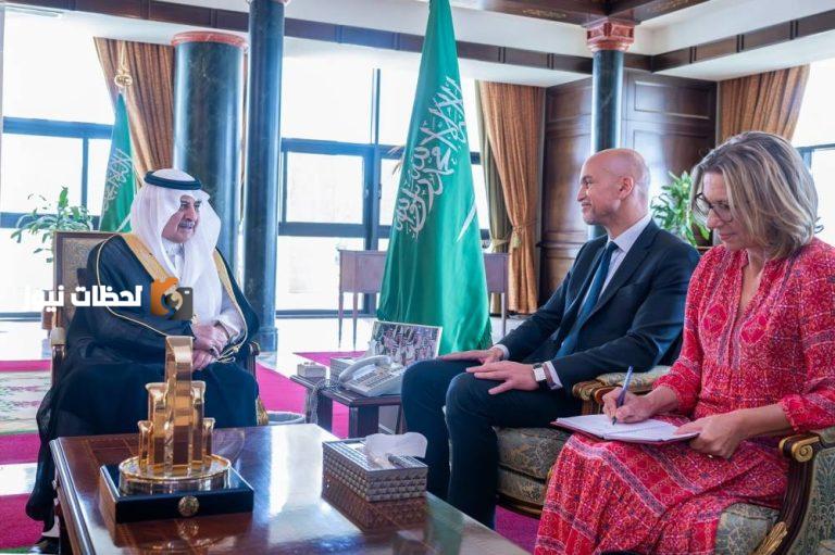 تبوك تستقبل القنصل الفرنسي في زيارة رسمية