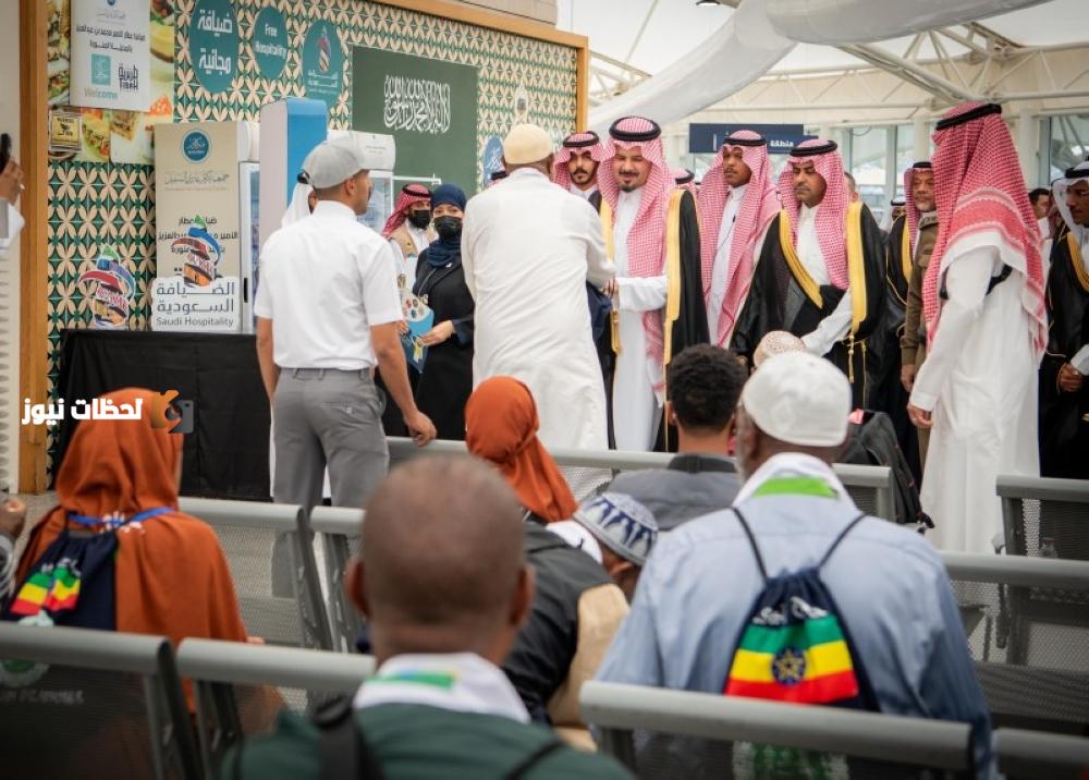 رسائل الأمير سلمان بن سلطان للعاملين في خدمة الحجاج بالمدينة
