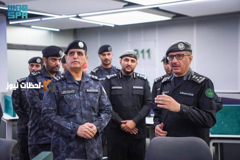 زيارة الفايز لمركز العمليات الأمنية الموحدة «911» في مكة المكرمة