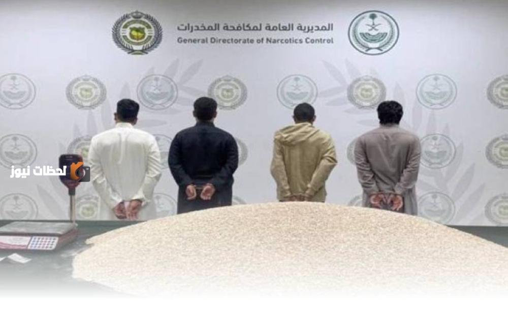 ضبط أكثر من 1.5 مليون قرص إمفيتامين مخبأة في شحنة طاولات بالرياض