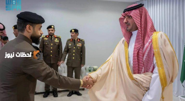 لقاء عبدالعزيز بن سعود مع مدير مكافحة المخدرات في مكة المكرمة