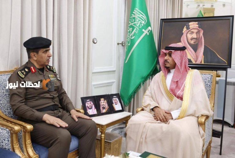 لقاء نائب أمير نجران مع مدير شرطة المنطقة