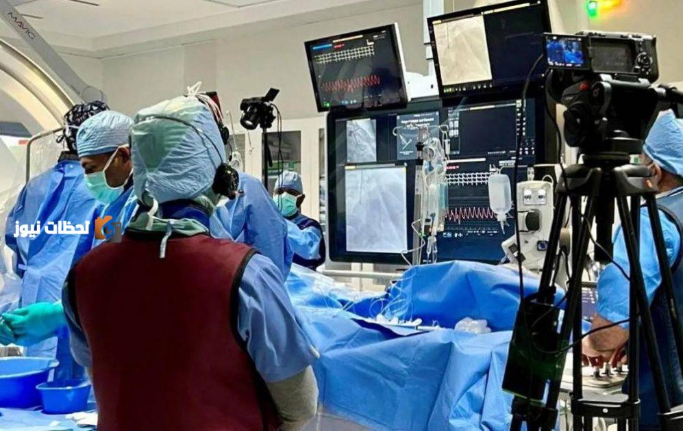مدينة الملك عبدالله الطبية تقدم بثاً مباشراً لعملية قسطرة قلبية معقدة ضمن مؤتمر (PCI MENA 2025) بالأردن