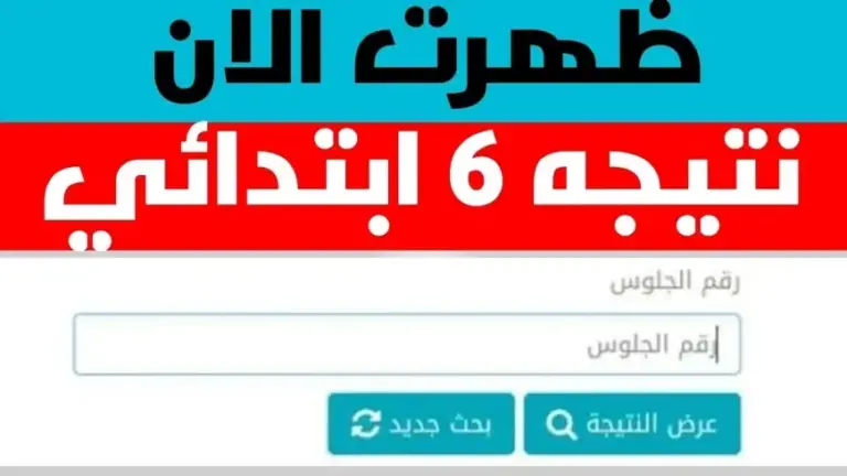 نتيجة الصف الرابع الابتدائي بالرقم القومي فقط عبر موقع وزارة التربية والتعليم