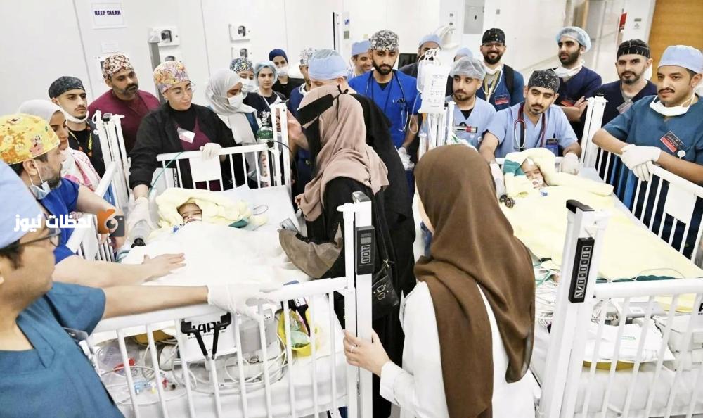 نجاح فصل التوأم الإريتري الملتصق أسماء وسمية بعد جراحة دقيقة استغرقت 15 ساعة ونصف
